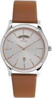 Аналоговые круглые часы Titan Neo All Blacks для мужчин 1000007150