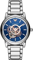 Мужские автоматические многофункциональные часы Emporio Armani из нержавеющей стали, размер корпуса 43 мм 1000007176
