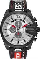 Мужские часы Diesel Mega Chief Chronograph, корпус 51 мм, нержавеющая сталь 1000007199