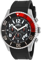 Мужские кварцевые часы Invicta Pro Diver 48 мм из нержавеющей стали и полиуретана с хронографом, черные (модели: 15145, 13730, 13729) 1000007224