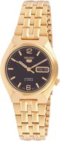 Мужские часы Seiko Series 5 с автоматическим механизмом и черным циферблатом SNKL66 1000007248