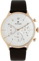 Аналоговые круглые часы Titan Classique для мужчин 1000007261