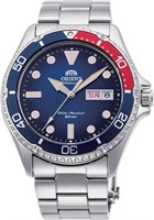 Мужские аналоговые спортивные часы Orient RA-AA0812L19B Kamasu II с автоматическим механизмом, корпус 41,8 мм, серебристо-синий цвет 1000007262