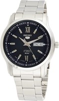 Мужские автоматические часы Seiko с аналоговым дисплеем и ремешком из нержавеющей стали snkp17j1 1000007270