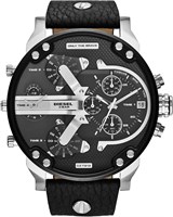 Мужские кварцевые часы Diesel Mr. Daddy 2.0 из нержавеющей стали с хронографом 1000007293