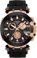 Мужские наручные часы Tissot Chronograph с черным ремешком - T115.417.37.051.00 1000007296