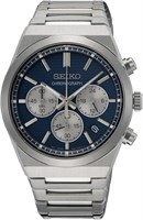 Мужские аналоговые кварцевые часы Seiko с ремешком из нержавеющей стали SSB453P1 1000007340