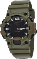 Мужские часы Casio с аналого-цифровым дисплеем и ремешком из смолы 1000007377