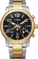 Мужские кварцевые часы Citizen, нержавеющая сталь, хронограф 1000007381