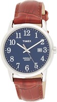 Мужские кварцевые часы Timex с аналоговым дисплеем и кожаным ремешком — Tw2R63800 1000007427