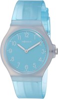 M+WATCH WYA.37140.RD 37 мм, нежно-голубой, силиконовый, женские часы 1000007477