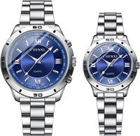 Ювелирные изделияWe Uhren Herren Damen Analog Quarz Armbanduhr 30m Wasserdicht Edelstahl Armband Gesch?fts Beil?ufige Uhr mit Leuchtend Zeiger und Uhrenwerkzeug, Verschiedene Modelle 1000007488