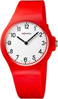 M-WATCH Кварцевые часы унисекс для взрослых с аналоговым дисплеем и резиновым ремешком — WYA.37110.RC 1000007518