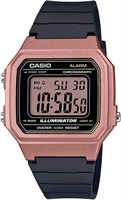 Наручные часы Casio Standard W-217HM-5A, мужские, женские, детские, для мальчиков и девочек, Chippukashi, цифровая дата, коричневый, чёрный, модель Overseas 1000007529