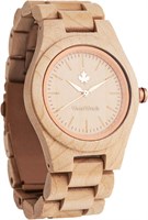 Часы Wood Watch WW-C-M-RG. Материал корпуса: дерево, розовый. 1000007534