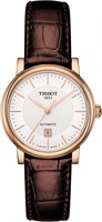 Женские часы Tissot Carson с автоматическим механизмом и серебристым циферблатом T122.207.36.031.00 1000007537