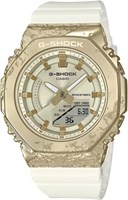 Часы Casio G-Shock — GM-S2140GEM-9ADR, серый циферблат, белый ремешок 1000007553