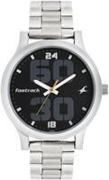 Аналоговые часы Fastrack с черным циферблатом для мужчин - NR38051SM07 1000007572
