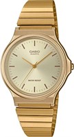 Мужские часы Casio MQ-24G-9EDF с золотым циферблатом и золотым браслетом 1000007576