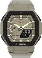 Аналогово-цифровые часы Timex TW2V35500 Command Encounter для мужчин, размер 45 мм, бежевый 1000007614