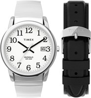 Часы Timex Easy Reader с расширенным ремешком для даты 1000007633