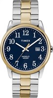 Часы Timex Easy Reader Date с расширенным ремешком 38 мм 1000007648