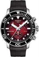 Мужские наручные часы Tissot Chronograph с черным ремешком - T120.417.17.421.00 1000007751