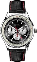 Мужские кварцевые часы Sekonda Maverick 43 мм с аналоговым дисплеем 1000007766