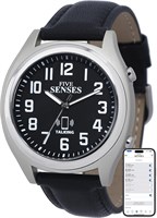 FIVE SENSES — говорящие часы Atomic с Bluetooth для слабовидящих — говорящие наручные часы Atomic второго поколения для слепых и пожилых людей с управлением через приложение — часы с крупными цифрами 1000007776