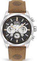 Мужские аналоговые кварцевые часы Timberland TDWGF2200704 с кожаным ремешком, коричневые. 1000007807