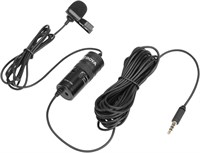 Универсальный петличный микрофон Boya By-M1 Pro, черный 1000007897