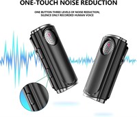 Двухканальный беспроводной петличный микрофон MMG M1 (2,4 ГГц, радиус действия 60 м) | Plug & Play — беспроводной микрофон с зарядным чехлом | Шумоподавление — мини-микрофон для iPhone, Android, iOS, камеры, ноутбука и т. д. 1000007955