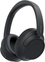 Беспроводные наушники Sony WH-CH720N с шумоподавлением, 35 часов автономной работы, чёткое звучание при звонках по громкой связи, многоточечное подключение, чёрный цвет, версия для ОАЭ — гарантия 1 год 1000007981