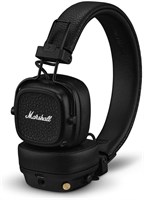 Наушники Marshall Major V Bluetooth — складные беспроводные Bluetooth-наушники с более чем 100 часами работы (черные) 1000007988