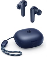 Наушники Soundcore Anker P20i Bluetooth, 10-миллиметровые динамики с мощными басами, Bluetooth 5.3, 30 часов воспроизведения, IPX5, 2 микрофона для чётких звонков с искусственным интеллектом, 22 предустановленных эквалайзера, настройка через приложение 1000007996