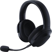 Беспроводная игровая и мобильная гарнитура Razer Barracuda X (ПК, PlayStation, Switch, Android, iOS): модель 2022 года — беспроводная связь 2,4 ГГц + Bluetooth — лёгкая (250 г) — динамики 40 мм — аккумулятор на 50 часов — чёрный 1000005203