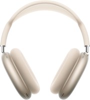 Беспроводные полноразмерные наушники Apple AirPods Max, активное шумоподавление профессионального уровня, режим прозрачности, персонализированный пространственный звук, зарядка через USB-C, Bluetooth-наушники для iPhone – Starlight ??????? 1000008010