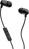 Наушники-вкладыши Skullcandy Jib с микрофоном, чёрные, S2Duyk-343, с микрофоном 1, маленькие 1000008012