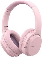 Bluetooth-наушники Havit I62, 17 часов воспроизведения, динамики 40 мм, складная конструкция, полноразмерные наушники, Bluetooth 5.3, режим SD-карты/FM, звонки по громкой связи, удобные наушники для музыки, игровые — розовые 1000008031