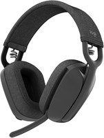 Легкие беспроводные полноразмерные наушники Logitech Zone Vibe 100 с микрофоном с шумоподавлением, усовершенствованная многоточечная Bluetooth-гарнитура, работает с Teams, Google Meet, Zoom, Mac/ПК — графитовый цвет 1000008052