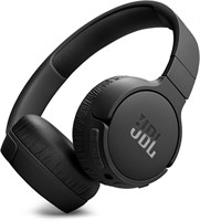 Беспроводные накладные наушники JBL Tune 670NC с адаптивным шумоподавлением, Pure Bass, Smart Ambient, Bluetooth 5.3 + LE Audio, функция громкой связи, аккумулятор на 70 часов, многоточечное подключение — черный, JBLT670NCBLK 1000008082
