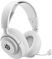 Беспроводная гарнитура SteelSeries Arctis Nova 5P для PS5, белая, более 100 аудионастроек через приложение, неодимовые магнитные динамики, аккумулятор на 60 ч, 2,4 ГГц/BT, микрофон Gen2.X, поддержка PS4, ПК, Switch и мобильных устройств 1000008084