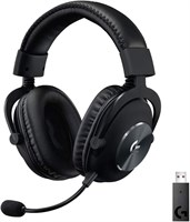 Беспроводная игровая гарнитура Logitech G Pro X Lightspeed с микрофонным фильтром Blue Vo!Ce, 50-мм динамиками Pro-G и технологией объемного звука DTS Headphone:X 2.0 1000008086