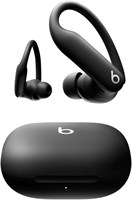 Беспроводные Bluetooth-наушники Beats Powerbeats Pro 2 — шумоподавление, пульсометр, IPX4, аккумулятор до 45 часов работы и чехол с возможностью беспроводной зарядки, совместимы с Apple и Android — цвет «чёрный как смоль» 1000008095