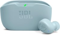 Беспроводные наушники JBL Wave Buds, глубокие басы, удобная посадка, аккумулятор на 32 часа, технология Smart Ambient, функция громкой связи, защита от воды и пыли — мятный цвет, JBLWBUDSMIT 1000008124
