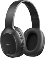 Беспроводные наушники HAVIT H2590BT PRO, Hi-Fi-звук, динамические драйверы 40 мм, длительный срок службы аккумулятора 200 мА·ч, Bluetooth 5.3, складные и лёгкие, регулируемое оголовье, шумоизоляция для музыки и звонков 1000008139