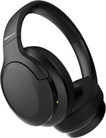 Беспроводные полноразмерные наушники HiFuture FutureTour с активным шумоподавлением, Bluetooth 5.2, 40 часов воспроизведения, 4 микрофона для чётких звонков, поддержка AUX, быстрая зарядка через USB-C — чёрный цвет 1000008141