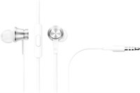 Наушники-вкладыши Xiaomi Mi Piston Basic [Высокочувствительный микрофон и пульт управления, мощные басы, сменные вкладыши, глобальная версия с гарантией ZBW4355TY] — совместимы со смартфонами/планшетами/ПК, серебристый, проводной 1000004695