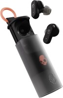 Беспроводные наушники-вкладыши Skullcandy Dime Evo, аккумулятор на 36 часов, микрофон, совместимы с устройствами iPhone, Android и Bluetooth — чёрный 1000008165