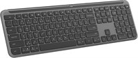 Беспроводная клавиатура Logitech Signature Slim K950, стильный дизайн, переключение между устройствами, бесшумная печать, Bluetooth, поддержка нескольких ОС: Windows, Mac, Chrome, арабская раскладка (графит) 1000008208